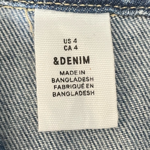 H&M denim jumpsuit size 4 - Picture 10 of 16